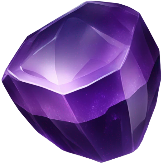 purple obsidian crystal emoji