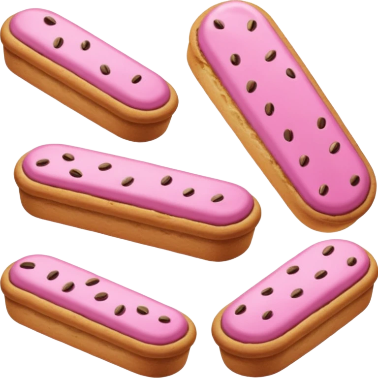 Natale rosa, biscotti estetico  emoji