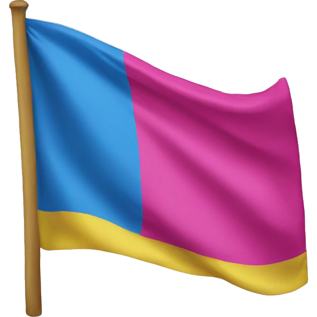 Bandera Pansexual emoji