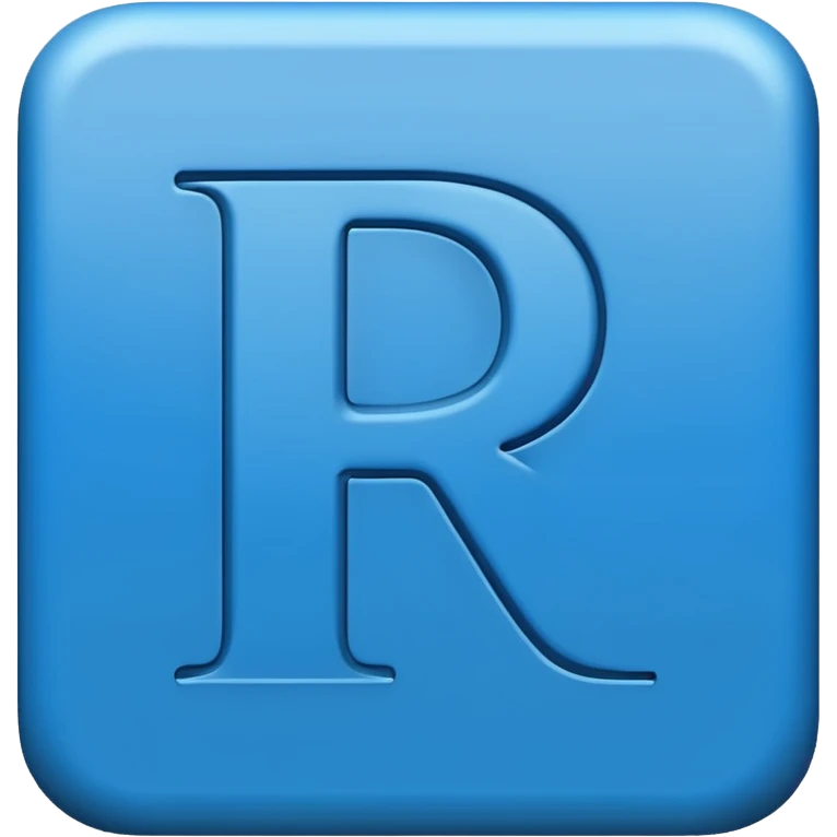 The letters LR in a blue box 2D emoji