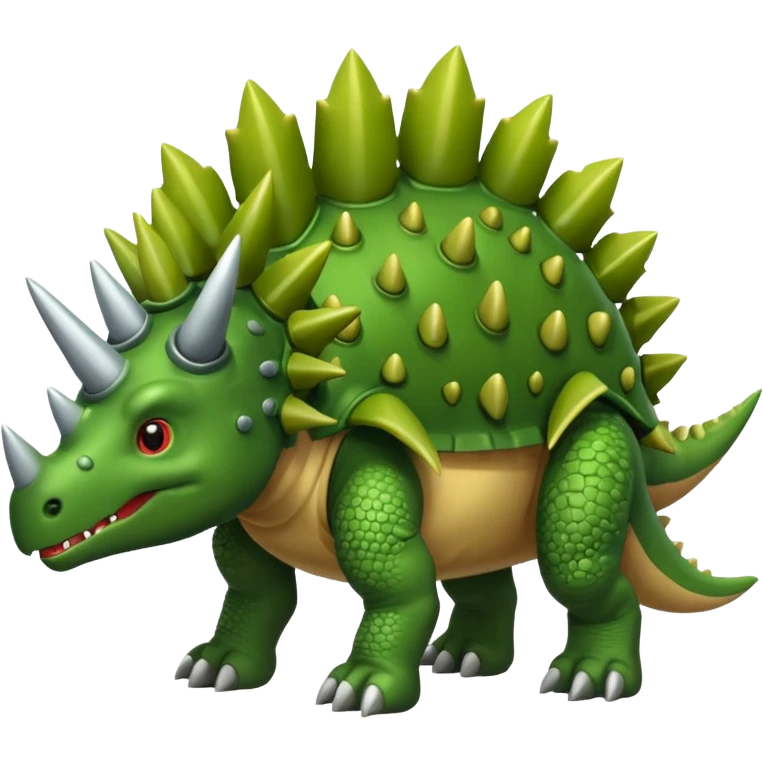 Stegosaurus dinosaur emoji