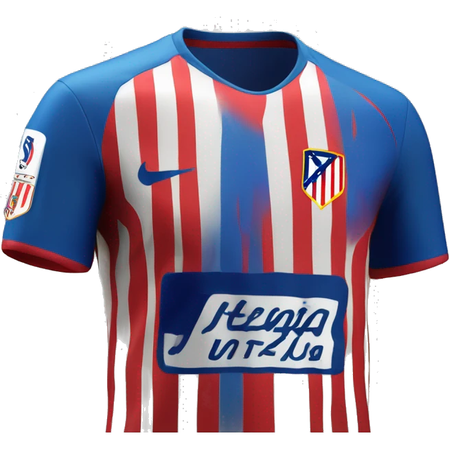 Atletico de madrid shirt emoji