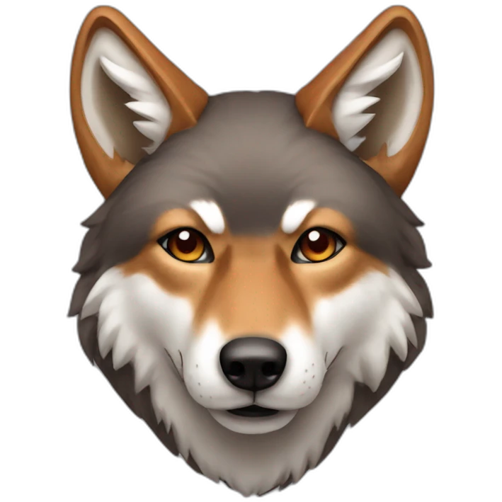 noto-red-wolf emoji