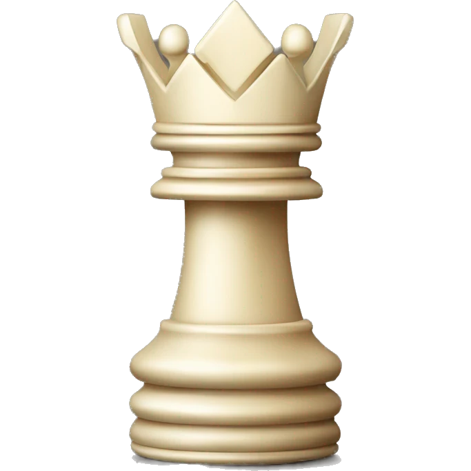 Chess piece with crown  emoji