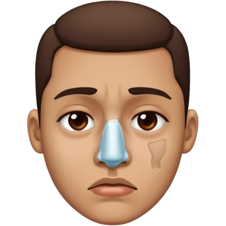 Broken nose emoji