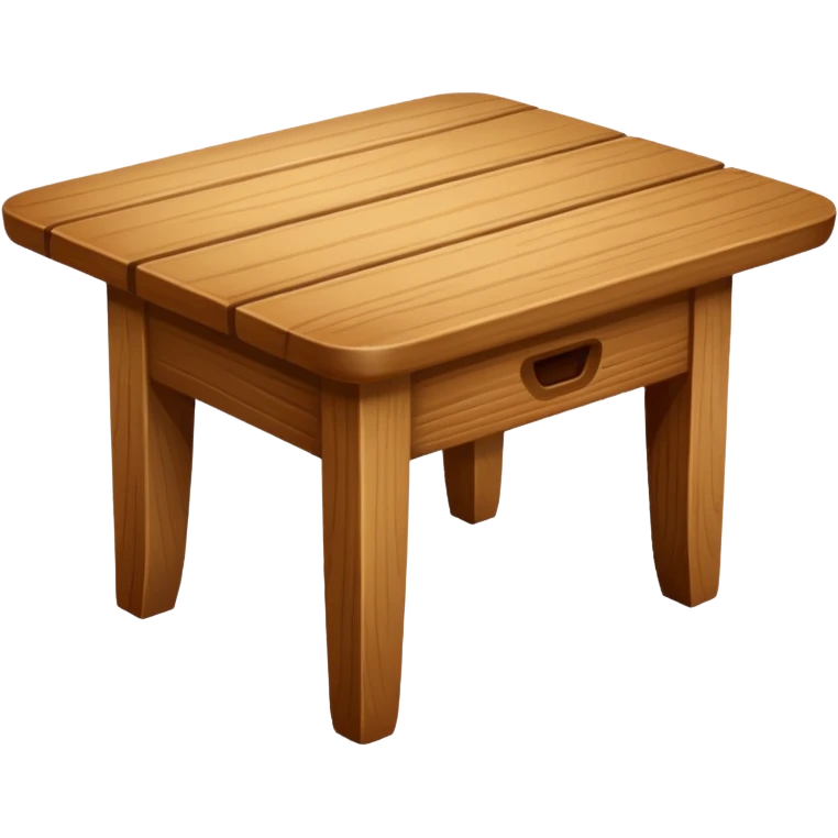 wooden table emoji