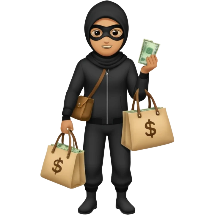 Thief full body emoji