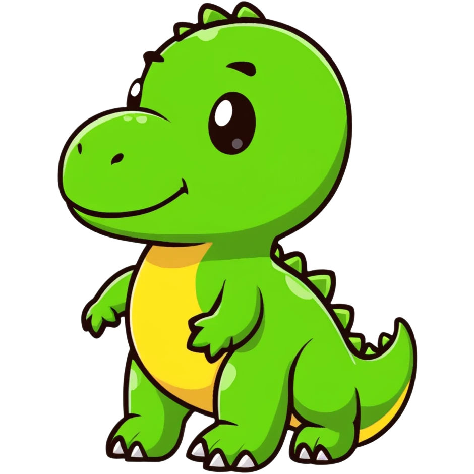 cute baby dinosaur emoji