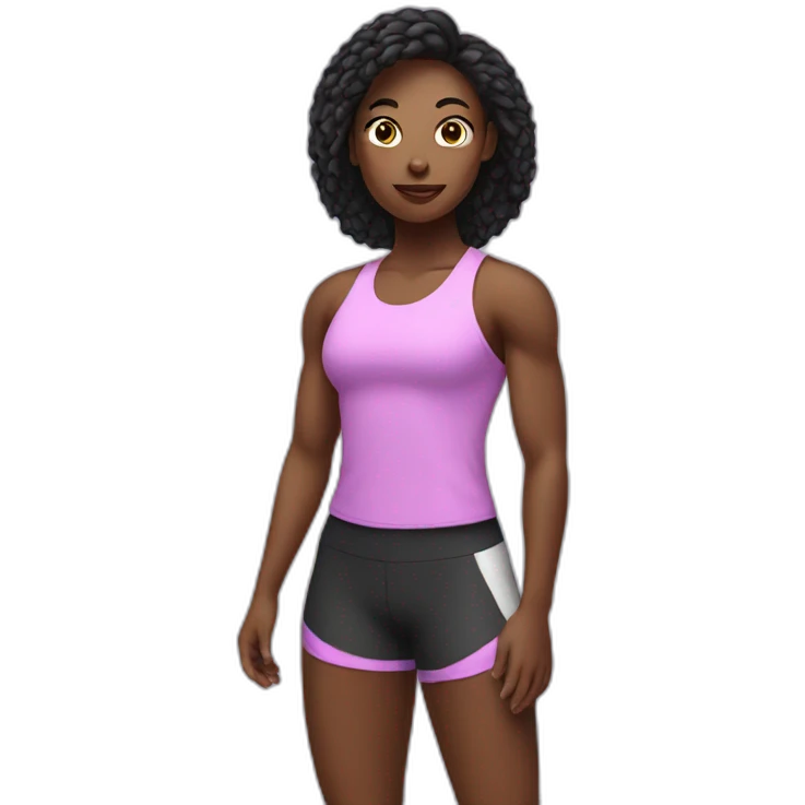 Gym girl emoji