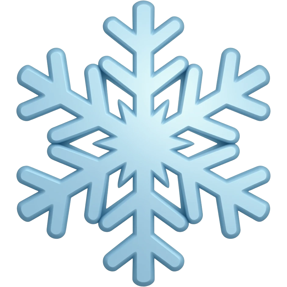 ❄️ emoji