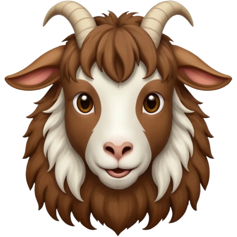 goat with long hairs emoji
