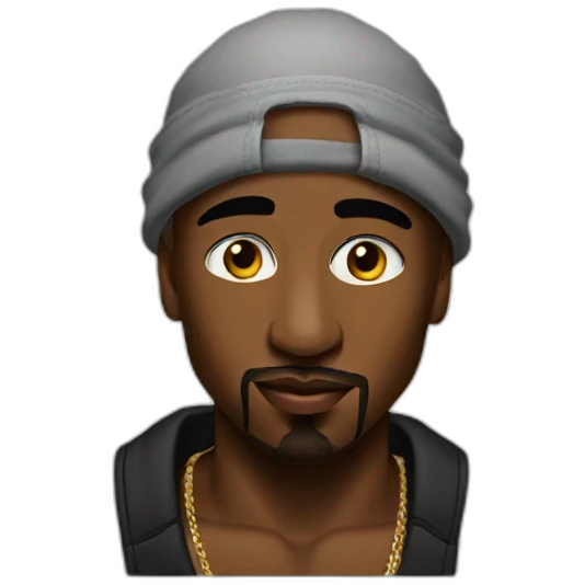 Tupac emoji