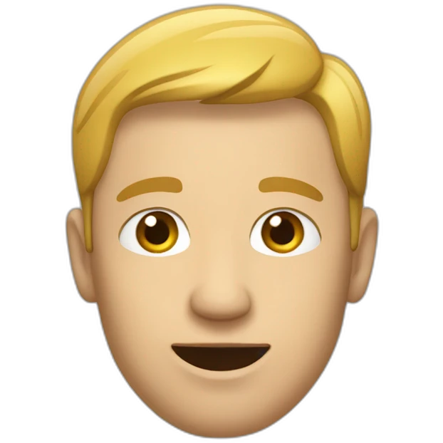 Un homme qui a la diarrhée emoji