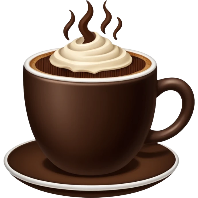 Just a normal cup no creamMocha emoji emoji