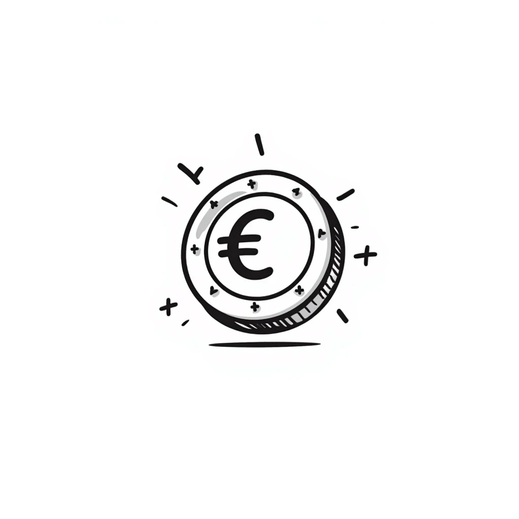 euro coin emoji