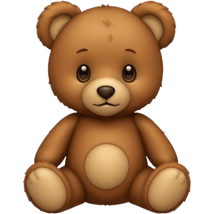 Teddy bear emoji