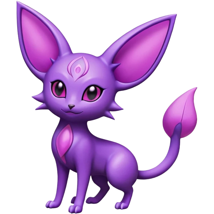 Shiny Espeon-Noibat-Hybrid (Full body) emoji