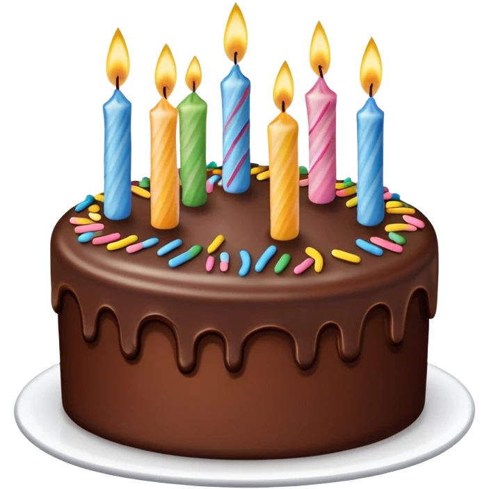 Birthday cake for Casey emoji