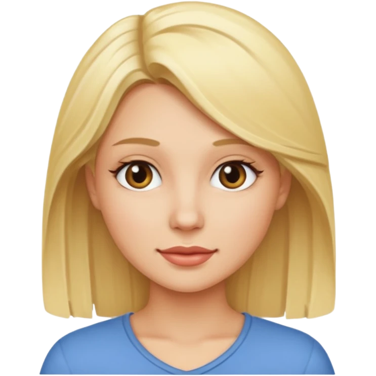 blonde having sex emoji
