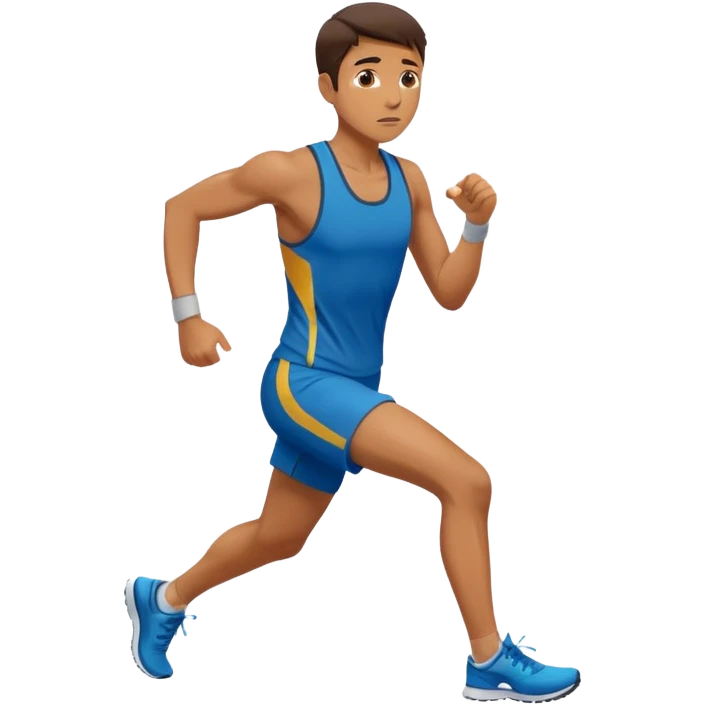 make a short runner emoji