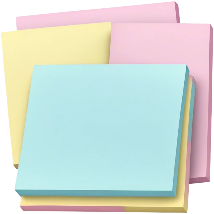 pastel note emoji