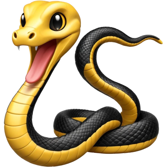 uma lamparina tradicional branca   com uma cobra  preta em volta  emoji