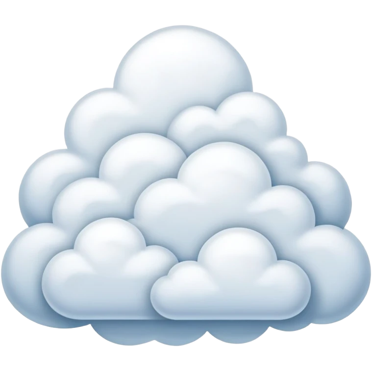 White on clouds emoji