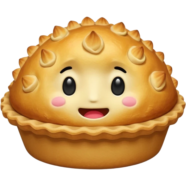 cute pie emoji no face emoji