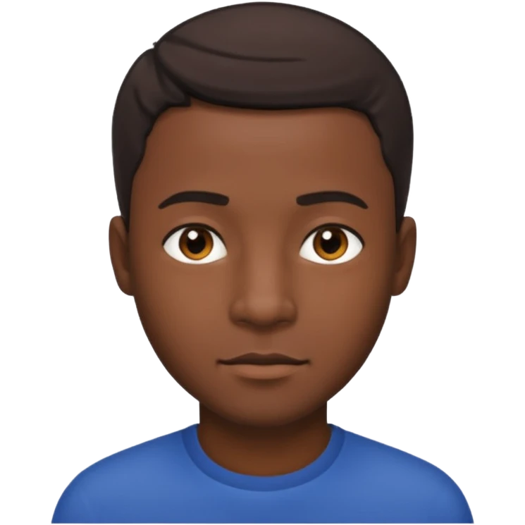 Zenci adam emoji