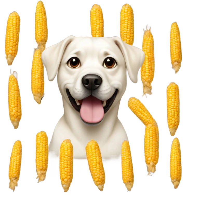 dog that is corn emoji