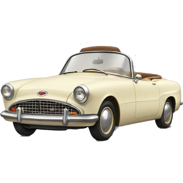 Vintage car emoji
