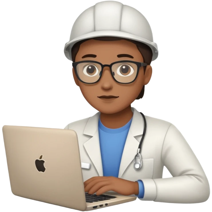 technologist with laptop emoji