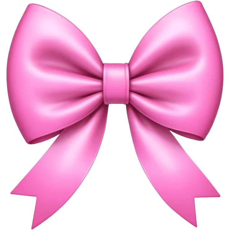 Pink bow  emoji