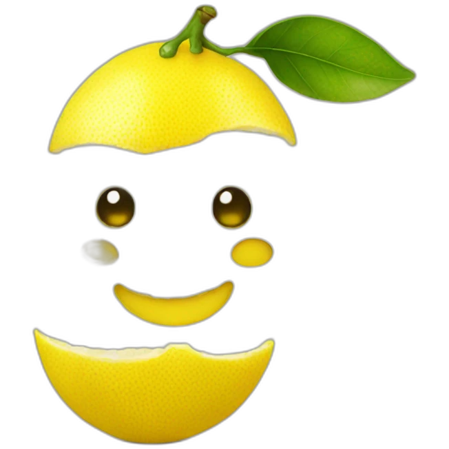 lemon emoji
