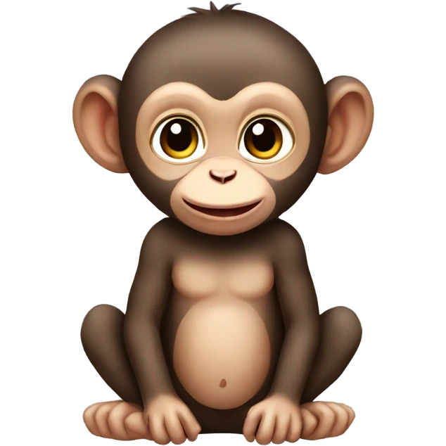 Baby monkey emoji
