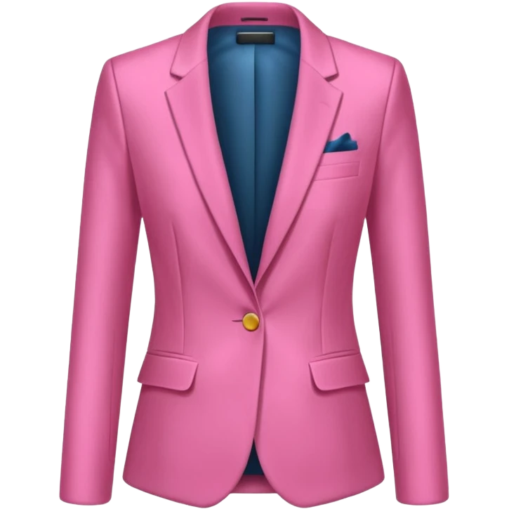 Quita a la chica, solo necesito el saco, que sea de color rosado emoji