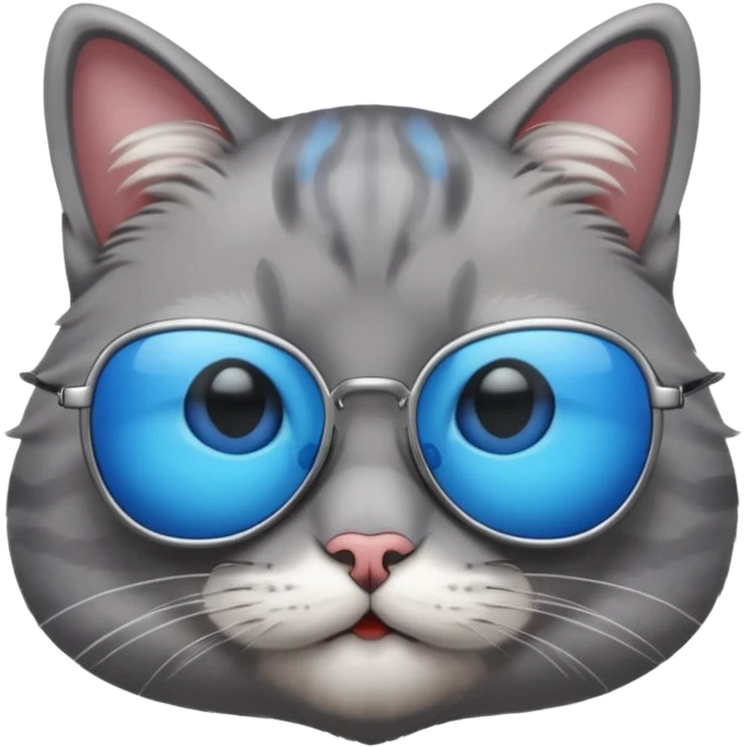 Cat wearing sunglasses emoji