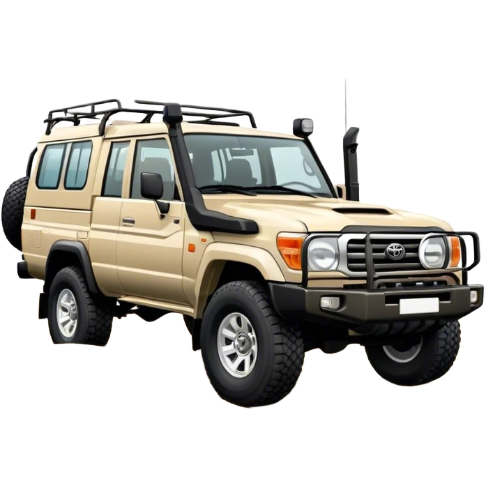landcruiser 79 series - Toyota (Model Year: 2008) (Iconic colour: sand) emoji