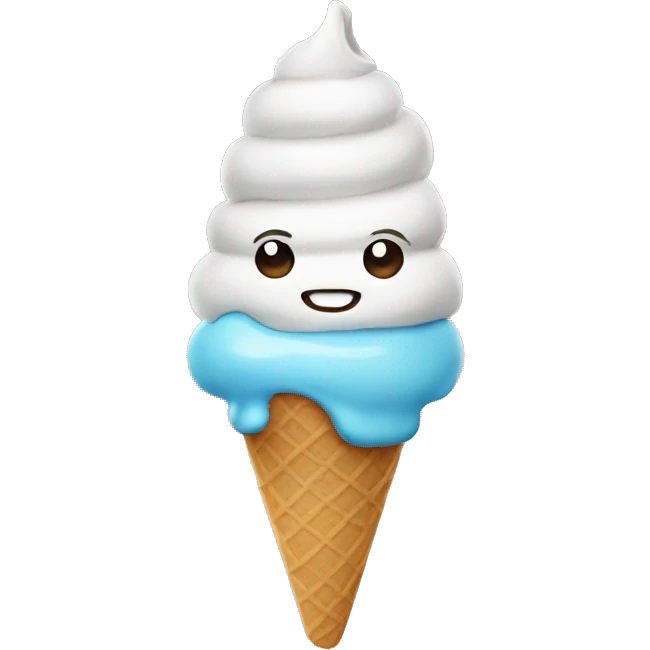Ice cream emoji