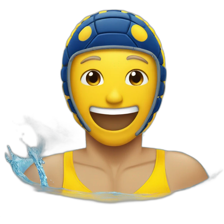 Waterpolo Smiley lol emoji