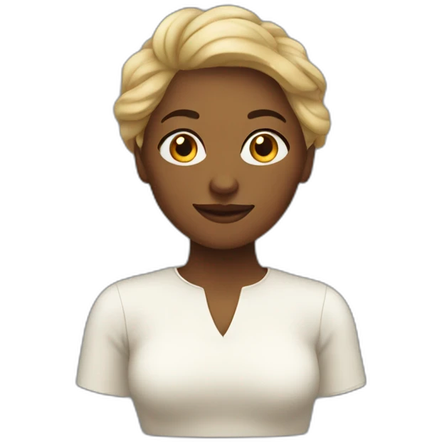 N'accède woman emoji