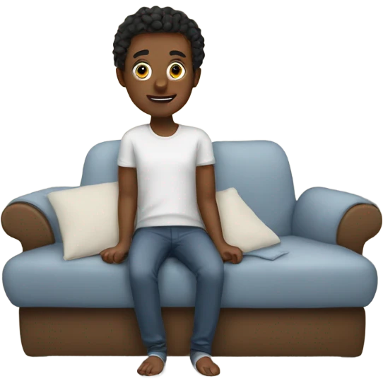 Staying at home emoji