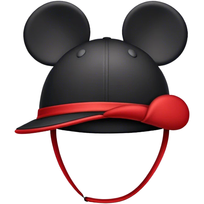 Mickey Mouse Ears hat emoji