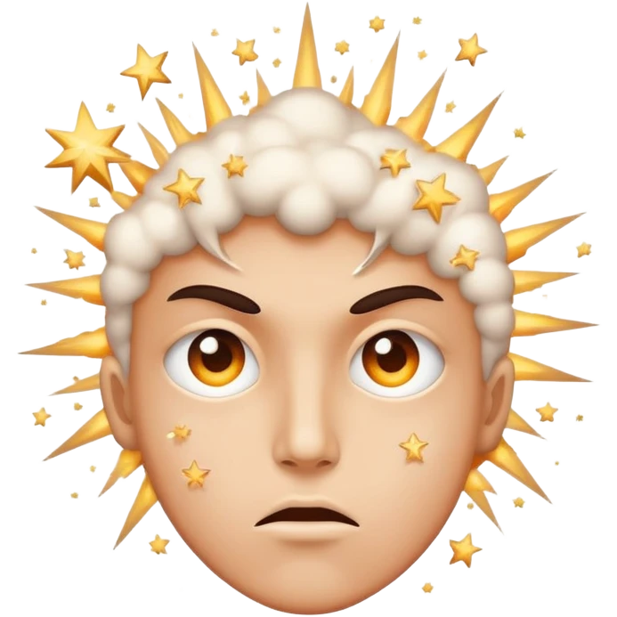 face with exploding mind and stars in eyes emoji