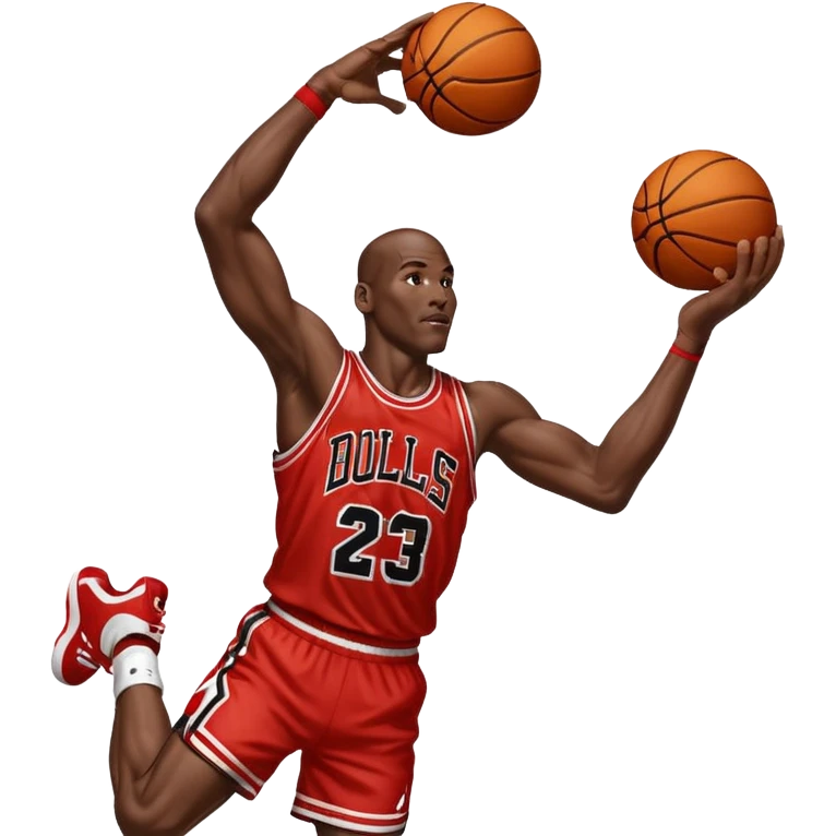 Michael jordan dunking emoji