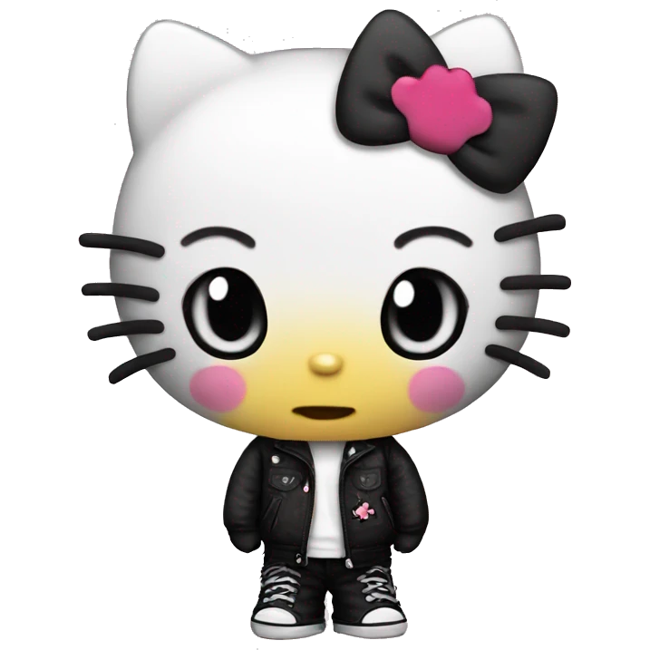 Hello Kitty,  emo emoji