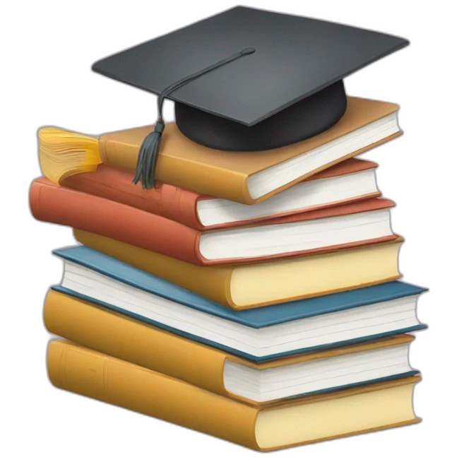 stacked books emoji