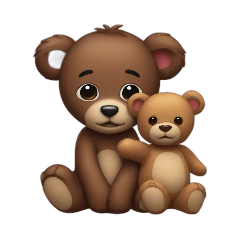 sitch and a teddy bear emoji