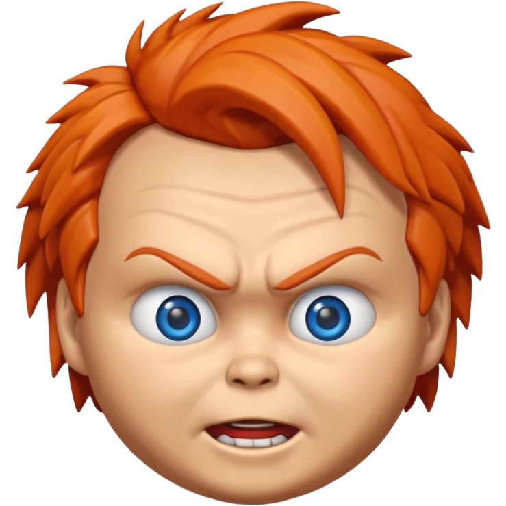 Un emojin de chuky emoji