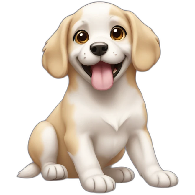 cachorro feliz emoji